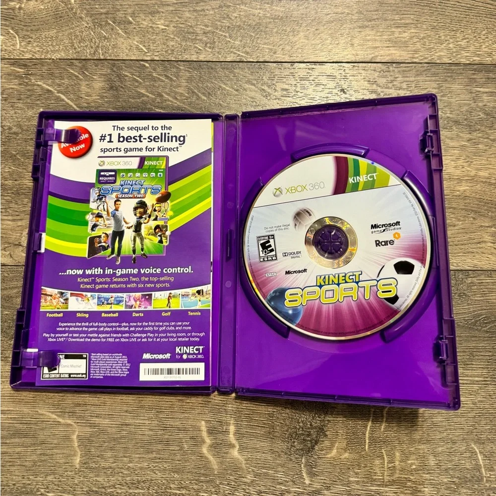 XBOX 360‎ Kinect Sports Game